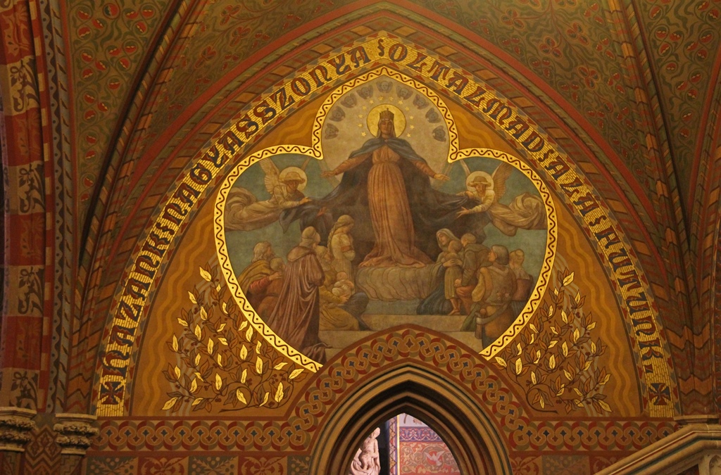 Fresco Above Loreto Chapel